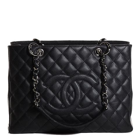 chanel chained quilted tote|chanel grand shopping tote discontinued.